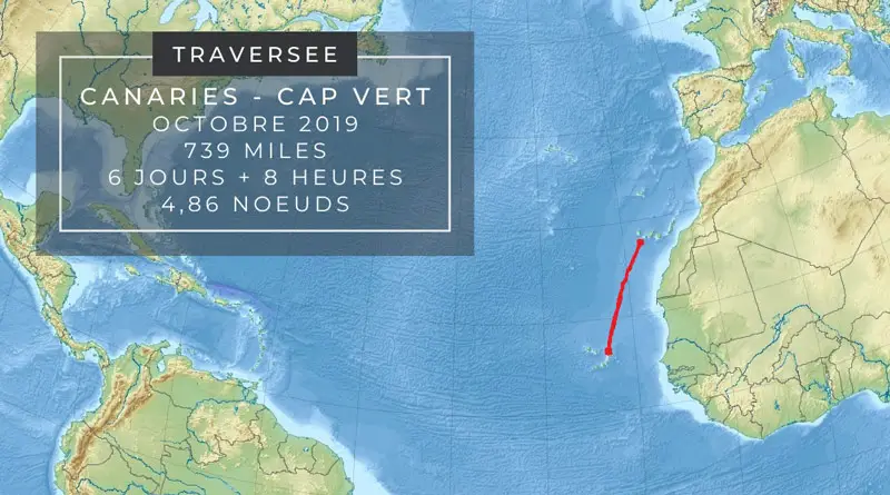 Traversée en voilier des Canaries au Cap Vert