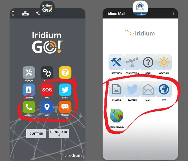 comment fonctionne Iridium GO